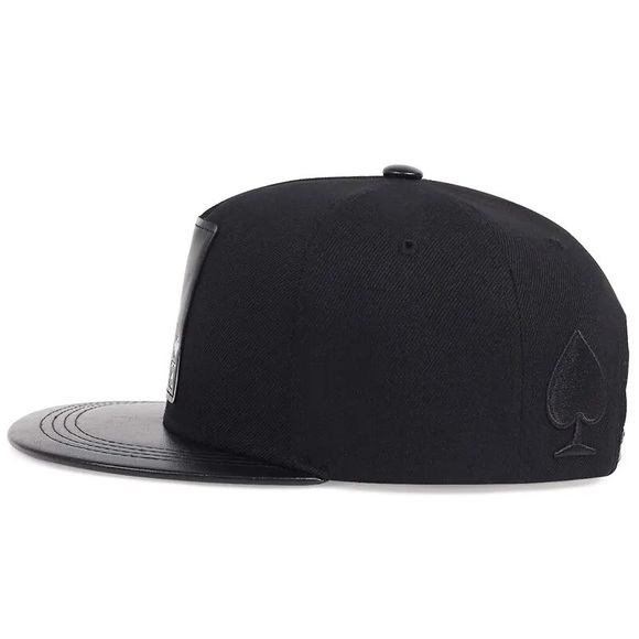 Leather Hat Playing Card | Heart K Embroidery ((NEW)) - Picture 3 of 5